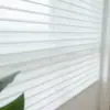 Cortinas simples personalizadas Shangri-La com alto bloqueio de luz e proteção solar para sala de estar, quarto e escritório, cortinas elétricas anti-tontura