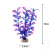 Plantas Acuáticas Simuladas para Acuario, Pecera, Paisajismo de Plantas, Cocoteros Simulados, Decoraciones para Tanque de Mascotas, Pasto de Plástico Variado de 20 cm