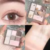 Helen Beauty Paleta de Siete Colores Sombra de Ojos Multiusos Mate Perlada Lentejuela Puré de Papa Maquillaje Paleta de Sombra de Ojos Transfronteriza