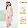 Conjunto de Ropa de Béisbol para Niños Dudu, Chaqueta y Pantalones de Primavera para Niños, Conjunto de Primavera para Niñas, Ropa de Bebé de Dos Piezas, Moderno