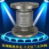 Válvula de verificação silenciosa vertical HC42X DN32 da flange do vapor 304 316 40 50 65 80