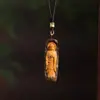 Madera de Águila Incrustada con Sándalo, Guanyin del Mar de China Meridional, Colgante del Buda Vairocana, Joyería, Adorno de Mano, Artículo Coleccionable, Accesorio, Collar