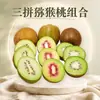Fruta de Kiwi Xixia de Henan de Tres Piezas, 12 Kiwis por Caja, Envío Directo, Fruta Fresca, Producto Agrícola Comestible