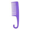 Peine de Plástico Peine de Dientes Anchos Peine de Dientes Anchos Peine Plano Portátil Peine para Champú Peine de Cuchillo Grande Peine para el Cabello Peine de Estilo para Cabeza de Aceite