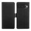 Capa de Couro Flip para Google Pixel 10/9 Pro/8a, Capa de Celular Anti-Queda de Couro com Sensação de Pele para Negócios
