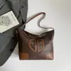 Bolsa Tote de Alta Gama para Mujer Primavera/Verano 2026 Bolso de Hombro Color Sólido Vintage Moda Versátil Gran Capacidad Bolsa para Clase y Viajes