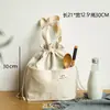 Bolsa de almuerzo aislada engrosada de alto valor, portátil para trabajadores de oficina, bolsa bento de gran capacidad, para que los estudiantes lleven sus comidas