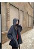 Chaqueta de Lana de Doble Vista Otoño e Invierno Nuevo Francés de Alta Calidad Hepburn Petite Rudd Abrigo Capa Ins