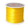 Hilo Elástico de Cristal Plano de Colores Hilo para Pulseras DIY Enhebrado de Cuentas Resistente al Desgaste Cordón para Joyería de Alta Elasticidad Venta al por Mayor