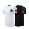Camiseta de Seguridad al por Mayor Verano Manga Corta Cuello Redondo Algodón Lycra Ropa para Acondicionamiento Físico de Seguridad Ropa para Entrenamiento de Seguridad de Propiedad