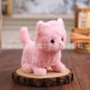 Juguete de simulación para niños, perro eléctrico, 1-3, conejito de peluche, gato, mascota, juguete electrónico de peluche