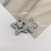 Moda coreana estilo pequeño fragante letra M amor completo diamante aleación accesorios temperamento ropa bolsa zapatos flor decoración material