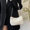 Bolso de mujer de comercio exterior transfronterizo, primavera 2025, nuevo, sencillo, informal, con cadena, bolso de hombro juvenil, versátil y popular.