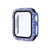 Para Apple Watch9 Carcasa Protectora para Reloj Diamante Brillante S9 Apple 8 Diamante se2 Marco Lateral Carcasa iwatch/6/7