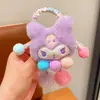 Anillo para el Cabello de Kulomi para Niñas y Niños Lindo Anillo de Lana Sanrio para Cola de Caballo de Niñas Bola en la Cabeza Tendones de Goma Accesorios para el Cabello