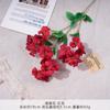 Flor de Begonia Flor Artificial Simulada Ramo Hecho a Mano para Boda Flor de Seda Flor Decorativa Artificial Venta al por Mayor Arreglo de Boda Arreglo de Flor de Piso