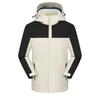 Jaqueta Logo Inverno Outdoor Corporativa Veludo Roupa de Trabalho Estampada Manga Longa Roupa de Trabalho Jaqueta Masculina e Feminina À Prova de Vento