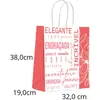 Embalagem de presente (decorado) Virtudes G 32X38X19Cm - Caixa com 10 Unidades