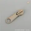 No. 5 Tiradores de Cremallera Accesorios Metálicos para Cremalleras de Bolsas, Mochilas, Chaquetas, Ropa, Tirador de Cremallera Metálico de Aleación de Zinc Marrón y Azul