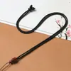 Sandalia Ajustable DIY Estilo Simple Cordón Redondo Pequeño Cordón Liso Cordón para Colgar Cuentas Cilíndricas de Sándalo Rojo Cordón para Colgar Colgante de Jade