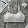 Ropa interior tipo camisola para niñas, Sujetador de entrenamiento de algodón para estudiantes de primaria, Adecuado para niñas de 10 a 14 años, Verano