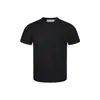 Camiseta de Manga Corta de Fibra de Bambú Fresca Transpirable de Verano con Sensación de Hielo Corte Cuatro Agujas Seis Hilos Color Sólido Top de Fitness para Hombres y Mujeres