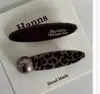 Grampo de Cabelo Vermelho Retrô com Gotejamento de Óleo Design Assimétrico de Bolinhas Grampo para Cabelos Quebrados Franja Lateral Grampo para Cabelo Acessórios de Cabelo Adorno de Cabeça