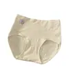 Pantaletas de algodón puro estilo nuevo para mujer de cintura alta con control de abdomen, 10A antibacterianas, entrepierna extendida de algodón puro, talla grande, bragas transpirables de jacquard