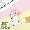 Lindo juego de tarjetas deslizantes de panda insignia de estudiante bolsa para tarjetas escolares mayoreo tarjeta de acceso tarjeta de agua funda protectora en stock fabricantes