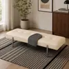 Banqueta para cambiarse los zapatos, una banqueta elegante y lujosa para la entrada, una banqueta sencilla de estilo italiano adecuada para zapaterías, tiendas de ropa y como banco sofá de acero inoxidable