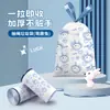 Saco de Lixo com Cordão de Coelho Coração Azul Saco de Lixo Estampado de Coelho Rolo Grande Saco de Lixo de Cozinha Espessado Dormitório Coelho Fofo