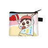 Nuevo Monedero de Dibujos Animados Crayon Shin-Chan para Estudiantes Hombres y Mujeres Bolsa de Almacenamiento de Poliéster Bolsa de Almacenamiento Personalizada de Moda Venta al por Mayor Caliente
