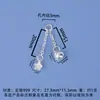 Prata Esterlina 999 Pingente Riqueza e Fortuna Acessórios Corrente Extensora Pulseira de Pulso Pulseira Pingente Acessórios Artesanais DIY Atacado