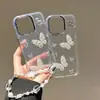 Nova Pulseira Borboleta de Pérola Capa de Celular Adequada para Iphone16Promax Apple 15/14 Estilo Menina 11/12