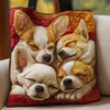 2026 Nueva Serie Transfronteriza de Cachorros Estampado Digital Bolso de Hombro Acolchado de Moda