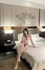 Lemon Story Lencería Sexy Estilo Puro Deseo Pijama Uniforme Ropa Qqny Conjunto de Falda Corta de Fresa Bonita para Mujer