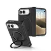 Capa de celular duo para iPhone aplicável em fronteiras, suporte magnético com rotação 360°, capa protetora de tela dobrável Apple duo