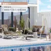 Silla Mecedora de Patio de Villa, Hamaca de Jardín para Exteriores, Balcón al Aire Libre, Mecedora Doble para el Hogar, Columpio de Exterior de Alta Gama