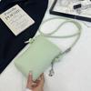 Bolsos Pequeños de Moda para Mujer de Este Año, Nuevos Modelos Verano 2026, Bolsos Cruzados Simples Versátiles, Bolsos Populares para Teléfono Estilo Coreano
