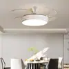 [Wow] Nuevo 2025 Zhongshan Ventilador de Techo Inteligente Silencioso de Gama Alta Luz de Ventilador Invisible Lámpara de Ventilador de Techo