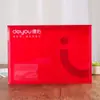 Bolsa Plástica PP Espessa para Documentos Personalizada Transparente com Velcro para Informações Bolso com Aba para Cartão de Visita Slot para Cartão de Calça Padrão Logotipo Impresso