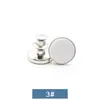 Artefacto ajustador de cintura botón sin clavos 17mm Pantalones de mezclilla cintura Gran Cambio Pequeño desmontable ajustable sin costuras botón de metal