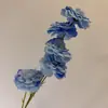 5 peces koi y peonías para decoración de lugar de boda, arreglos de flores de seda, decoración suave, cascada de flores en techo y suelo, paisajismo de mar de flores