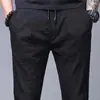 Comercio Exterior Tallas Grandes Transfronterizos Rectos Seda de Hielo Transpirable Sueltos Casuales Pantalones Extra Grandes Engordados Verano Delgados Versátiles Modernos Hombres