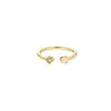 Anillos Simples Serie Nueva Diciembre Anillos de Circonita Apilables de Colores Anillos de Piedra Natal para Mujer Venta al por Mayor