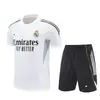 2526 Real Madrid Manga Corta Miami Uniforme de Entrenamiento Adulto Manga Corta Uniforme de Fútbol Transpirable Nápoles Traje de Manga Corta