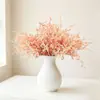 5 hastes de grama nebulosa buquê de flores artificiais para decoração de cena, criando uma exibição de alto padrão, realista com aspecto de geada, arranjo floral e flores artificiais