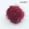 Mink de Pelo Largo 8cm Falso Mink Hilo Mezclado a Mano Hilo Mezclado Varios para Tejer Sombrero Bufanda Suéter DIY Hecho a Mano Celebridad de Internet