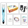 Caneta de Impressão 3D de Segunda Geração Presente para Crianças Produto Quente de E-commerce Transfronteiriço Caneta de Grafite Tridimensional DIY Caneta de Impressão 3D