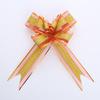 50 Hilo de Nieve Brillo Mariposa Flores Tiradas a Mano Cintas Envoltura de Regalo Bolas de Flores Tiradas a Mano Venta al por Mayor Lazos para Fiestas Navideñas